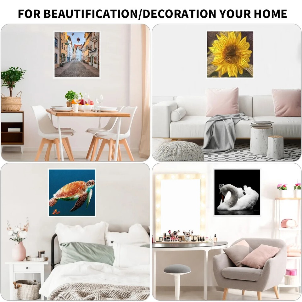 GIFTS SET for Adults AND Kids 5D DIY Diamond Painting Full Drill 4Types ...