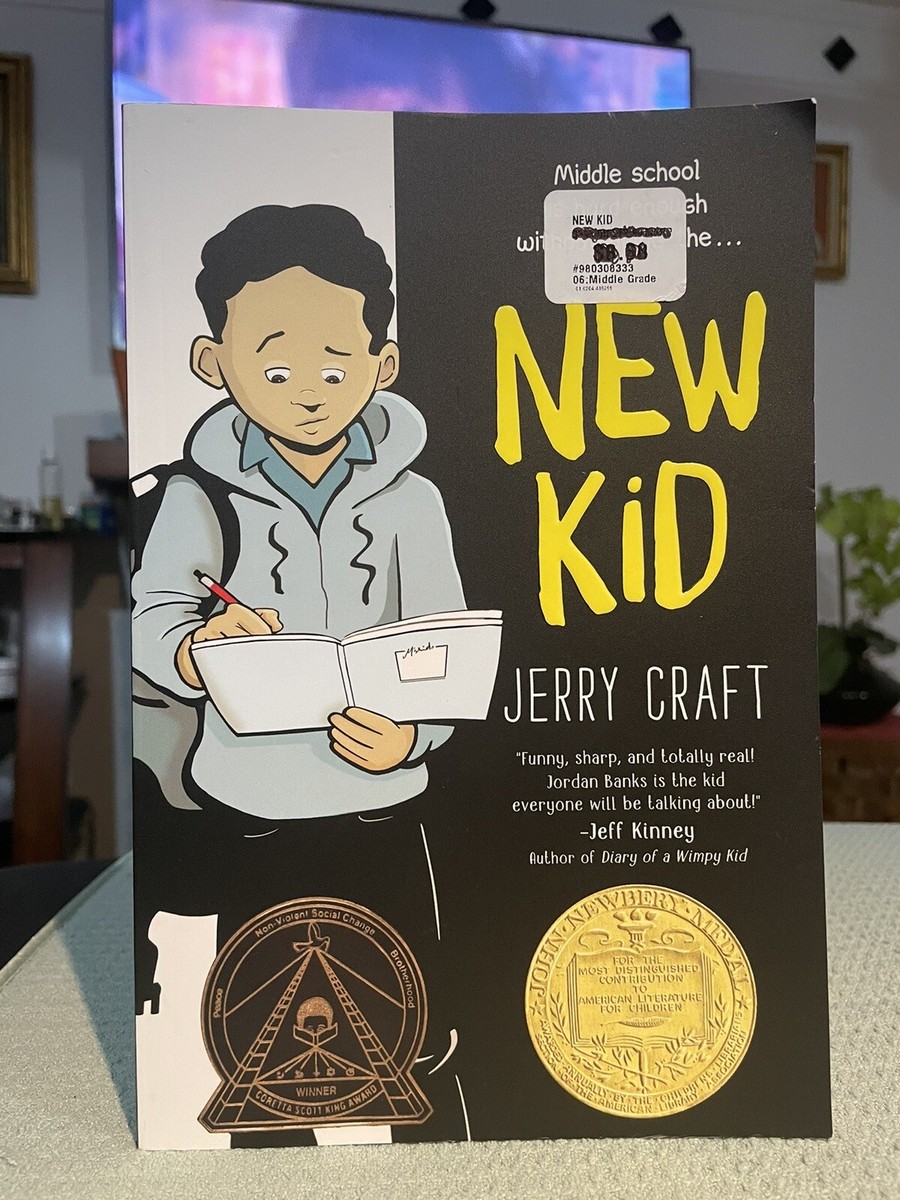 Childrens Book New Kid Middle School Age 8-12 Comic Graphic
