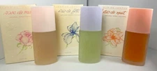 New FLEUR DE JONTUE COLLECTION Rose de Mai, Iris de Fete & Lotus de Nuit **RARE!