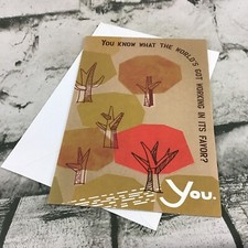 Hallmark RED Greeting Card Happy Birthday So Proud Of You With Envelope