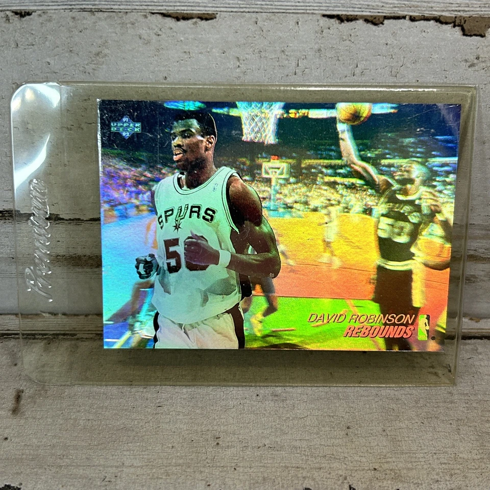 Lote de cartas hologramas premio NBA Upper Deck 1991-1992 Stockton, Robinson, Schrempf... Foto 3 de 4