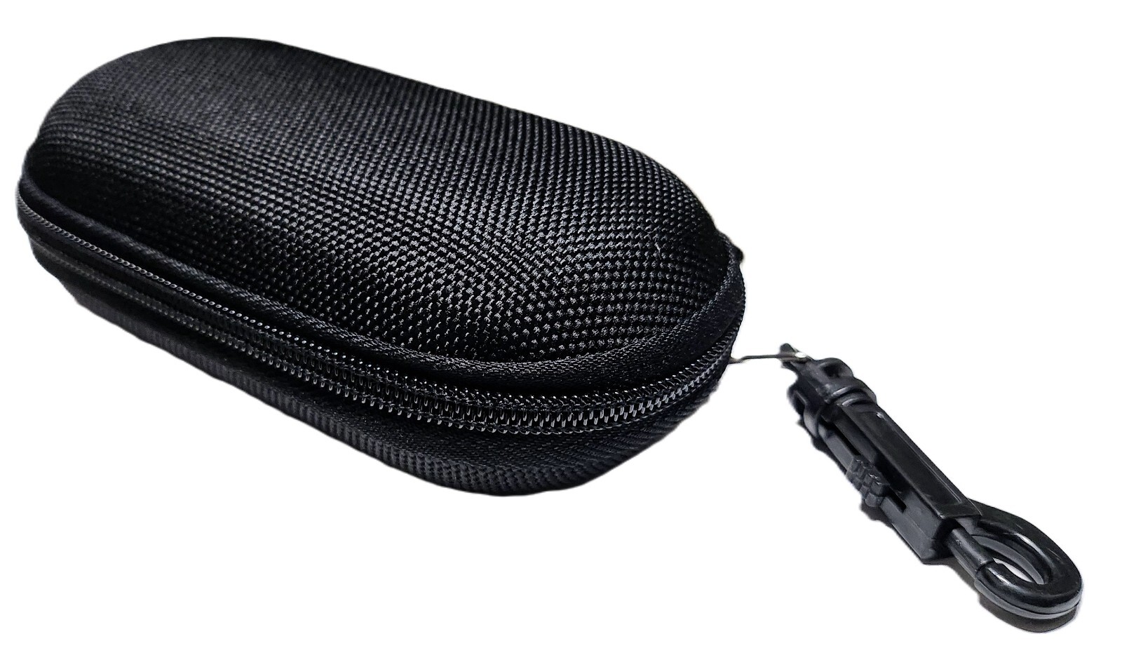 M7 Ballistic Nylon Sunglass case zipper travel with clip Large size