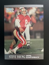 1991 Fleer Ultra - #256 Steve Young