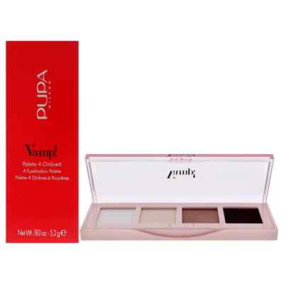 Vamp! 4 Eyeshadow Palette - 001 Natural Matt by Pupa Milano for Women - 0.183 oz