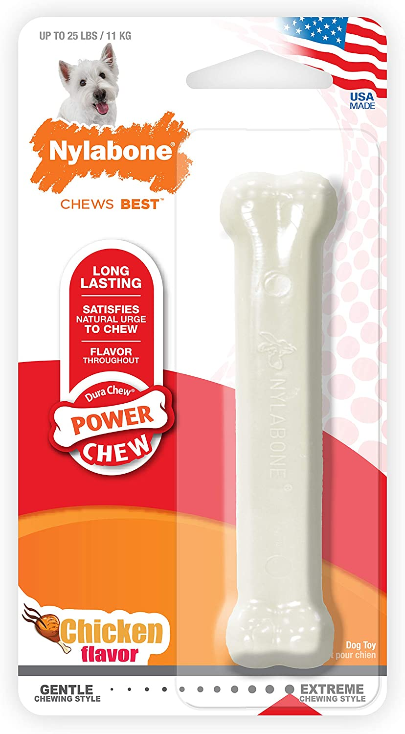 Power Chew Classic Bone Chew Toy for Dogs, Durable Dog Toys for Aggressive Chew