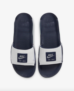 Nike Air Max 90 Sandals Navy White Slides Womens Sportswear CT5241 400 -  SIZE 9 | eBay