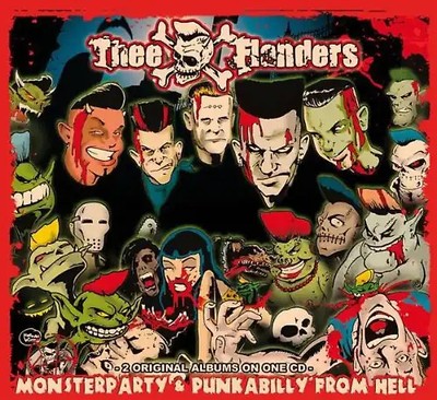 Thee Flanders - Monster Party/Punkabilly from Hell (Re-Issue)