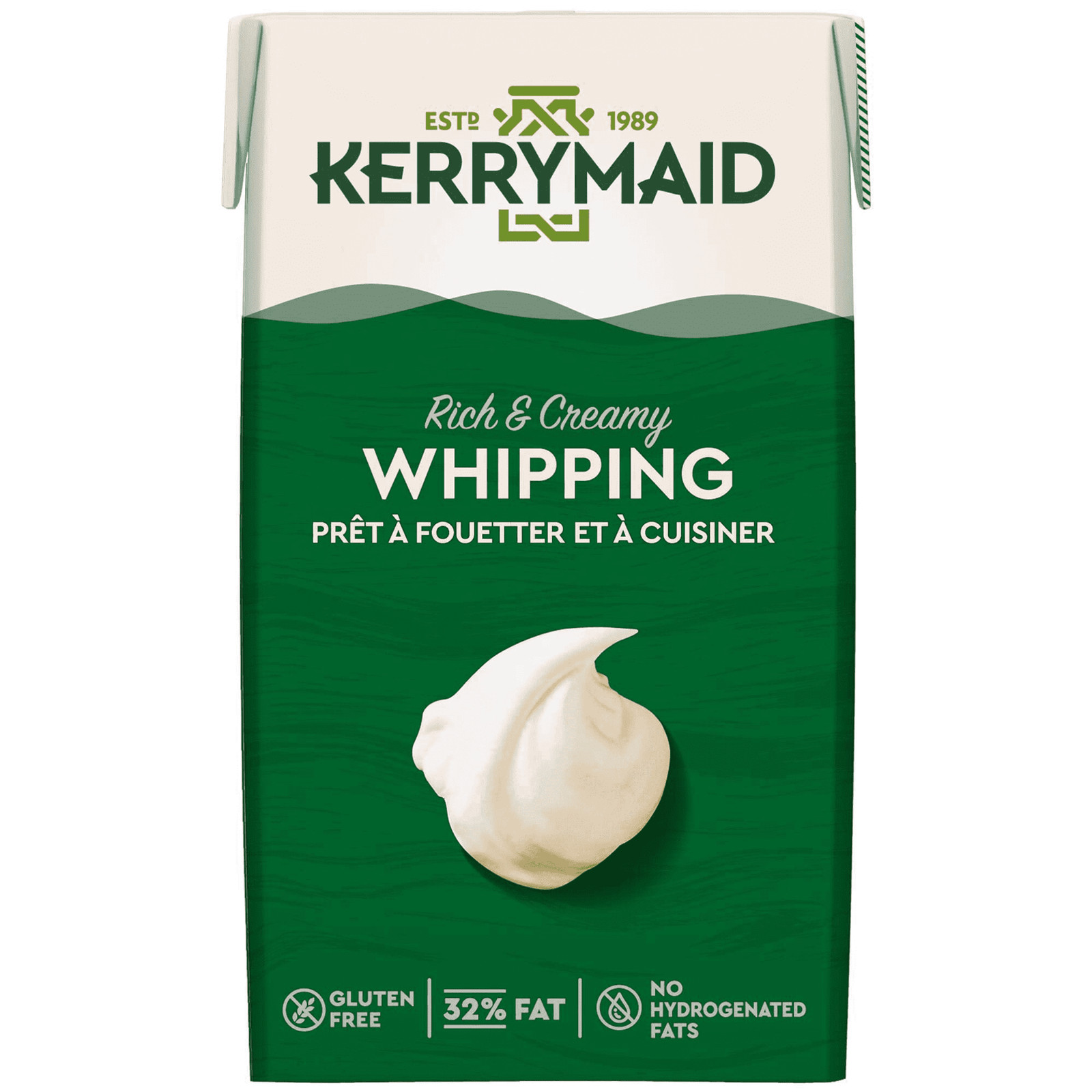Kerrymaid UHT Whipping Cream - 1x1ltr