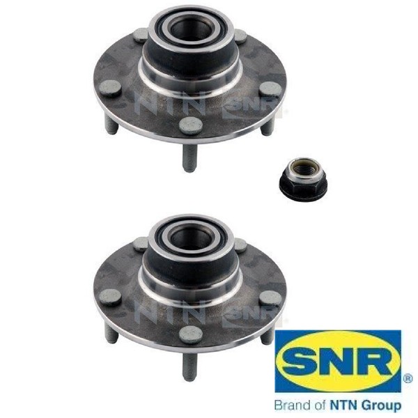 2X Radlagersatz SNR R152.58 2 Radlager Satz Links Rechts Hinterachse FüR Ford-image
