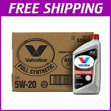 Full Synthetic Engine Oil, 5W-20, 6 Qt Case