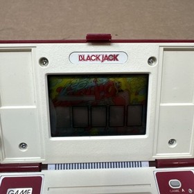 Nintendo Game & Watch BLACK JACK BJ-60 Multi Screen 1985 Mint In Box TESTED