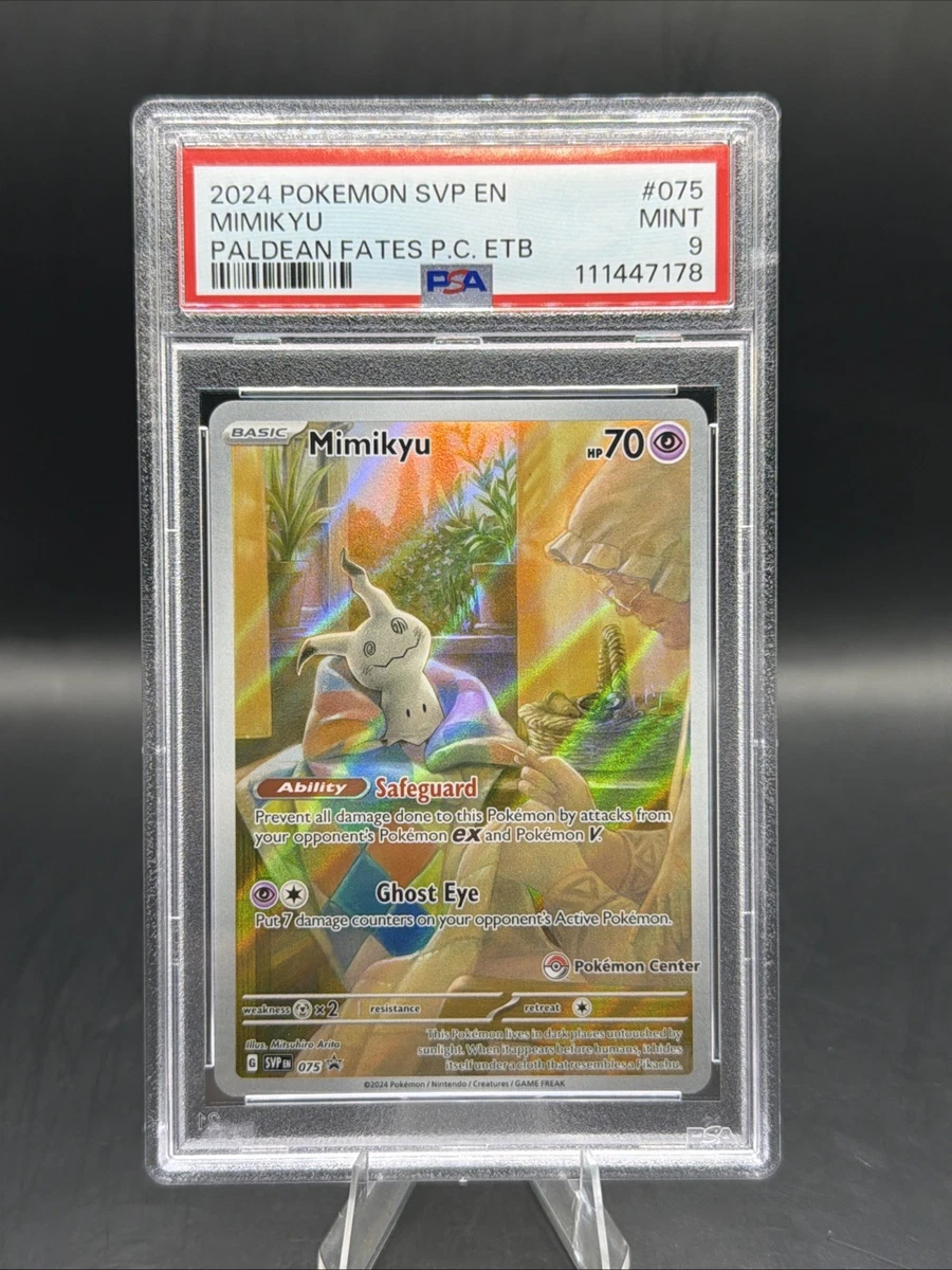 Preços baixos em Mimikyu 075 Sv: Scarlet & Violet Promo Cards | eBay