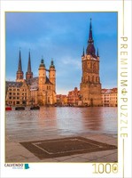 Calvendo Puzzle Halle Am Morgen | 1000 Teile Lege-GrößE 64X48Cm Foto-Puzzle FüR