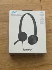 Logitech H340 USB New in box Computer Headset Noise Cancelling Mic