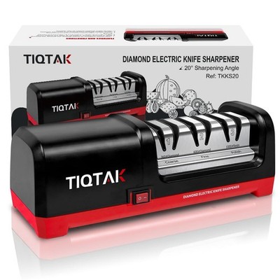 Electric Knife Sharpener,Professional kitchen knife sharpener,Diamond abrasiv...