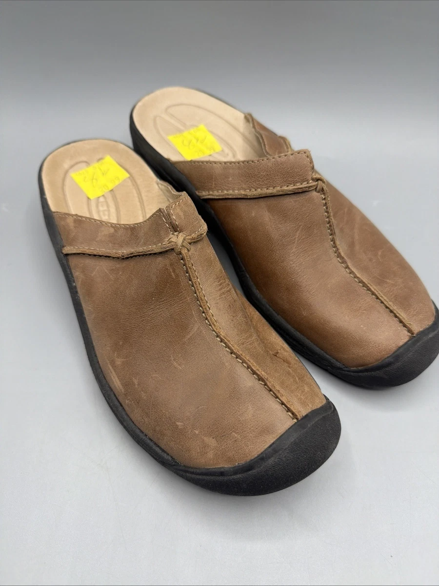 Keen Comfort cushion support mocs Brown leather EUC Amazon.com | KEEN Men main image 3