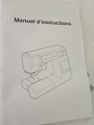 MANUAL JANOME 5000 SEWING MACHINE IN FRENCH, 41 PAGES — photo 1