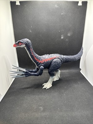 Mattel Jurassic World Chaos Theory Slash N Roar Therizinosaurus Dinosaur Action