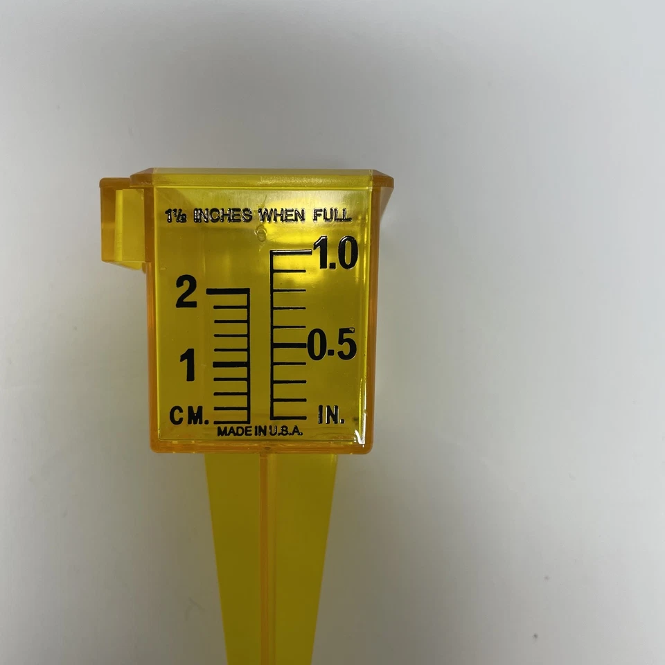 Pluviómetro y Rociador Medidor, Medir y Monitorear Lluvia Dos-5 pulgadas y 8-1 pulgada Foto 4 de 4