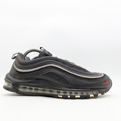 Nike Air Max 97 Men's Size 11 Black Sport Red Sneakers Shoes DH1083-001