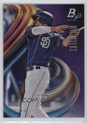 2018 Bowman Platinum Purple 73/250 Wil Myers #51 1u6