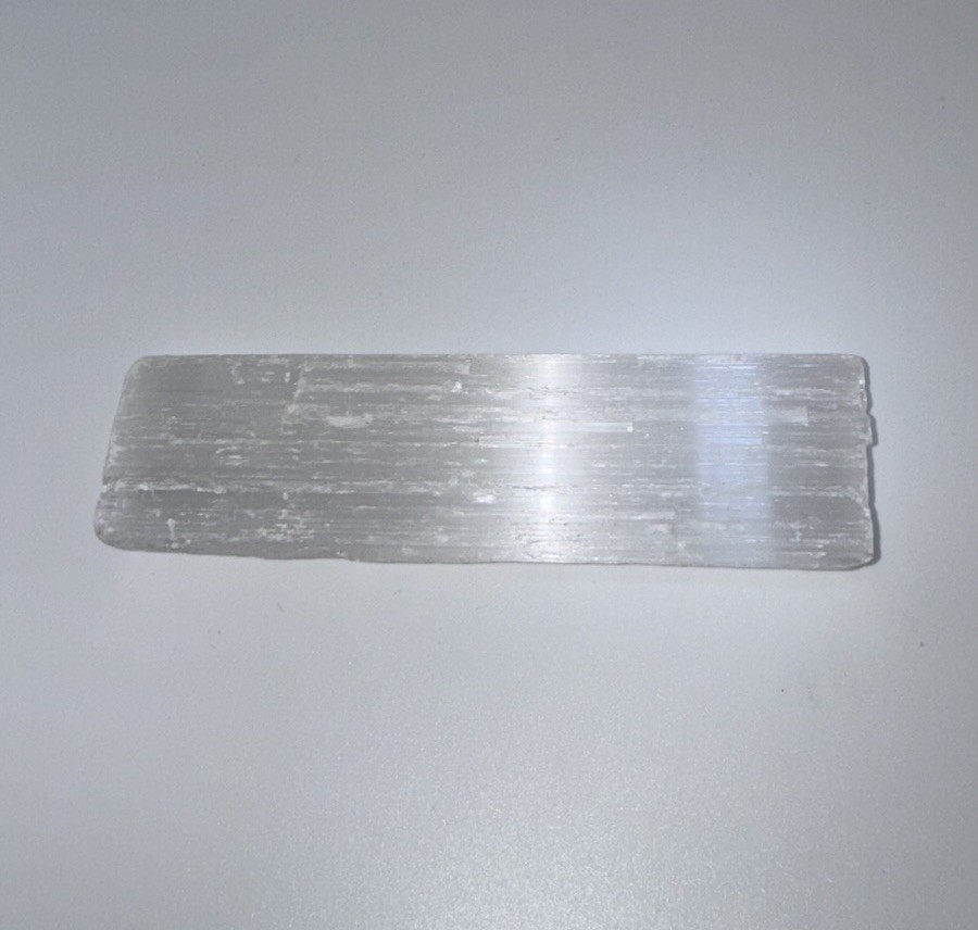 Selenit Stab Kristall, Crystal, 122,38 mm