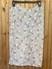 Blankets  Beyond Baby Blanket Blue Gray Elephant Stars Plush Soft Security