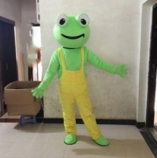 Cartoon Frog Adult Mascot Costume Party Role Playing Halloween Dress Gift