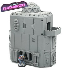 Flatline City Dystopian Villain Layer 3-Storey Building 28mm Wargaming Terrain