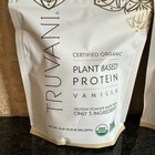 2 NEW Truvani Organic Vanilla Plant Based Protein Powder 10.47 oz Exp 10/26 USA — photo 3