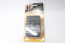 Prime-Line Pocket Door Privacy Lock with Pull Classic Bronze 3-3/4" N 7368