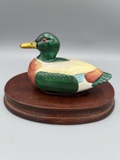 Vintage Mallard Duck Lint Brush Clothes Brush Figurine Made in Japan 6