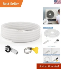 Reliable 20 Ft Drain Hose Kit for AC Systems - Weather Resistant & Easy to Bend