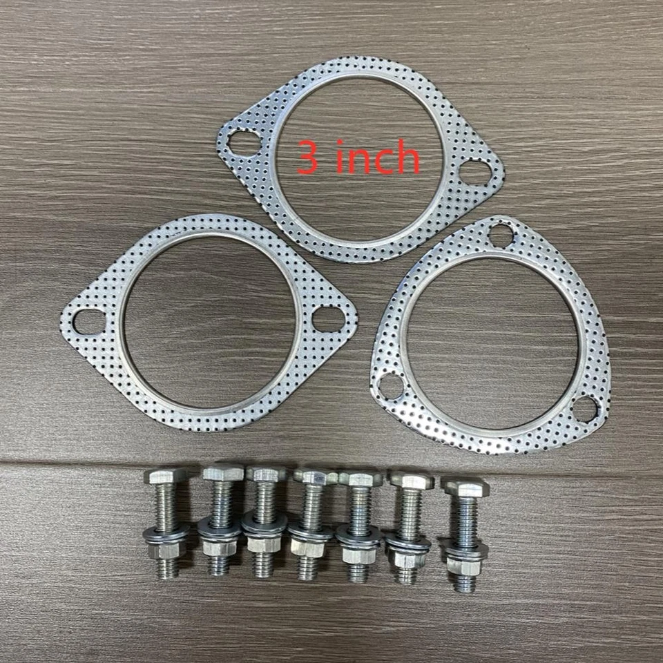 Exhaust Gasket Hardware Kit 3 inch Skunk 2 76mm For Honda Civic Acura Intergra - Imagem 3 de 3