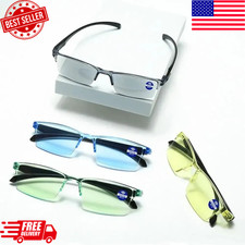 Multi Focus Reading Glasses Anti Blue Light Progressive Eyeglasses Smart Readers