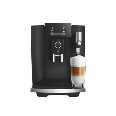 JURA Kaffeevollautomat E8 Piano Black ED Light Brew Sweet Foam