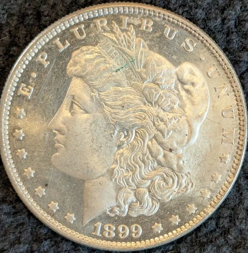 1899 P US Morgan Silver Dollar  ~ BU ~