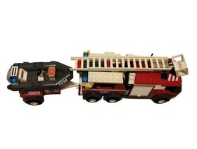 LEGO City Ladder Truck & Container Stacker 7239+7992