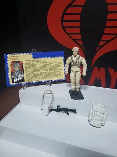2000 G.I. Joe Big Ben Sas Oktober Guard 100% Complete W / File Card