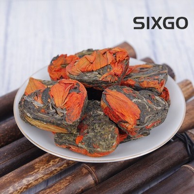 500g Authentic Lily Flower Tea 2024 Yunnan Large-leaf Variety Bulk Tuocha