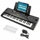 49-Key Keyboard Piano with Sheet Music Stand, Stickers & Lessons