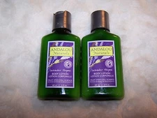 Lot 2 ANDALOU NATURALS Lavender Thyme Body Lotion 2 oz ea Fruit Stem Cell NEW