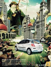 Advertising 0524 2007 Renault Clio TCE 100 HP NEW MOTOTISATI