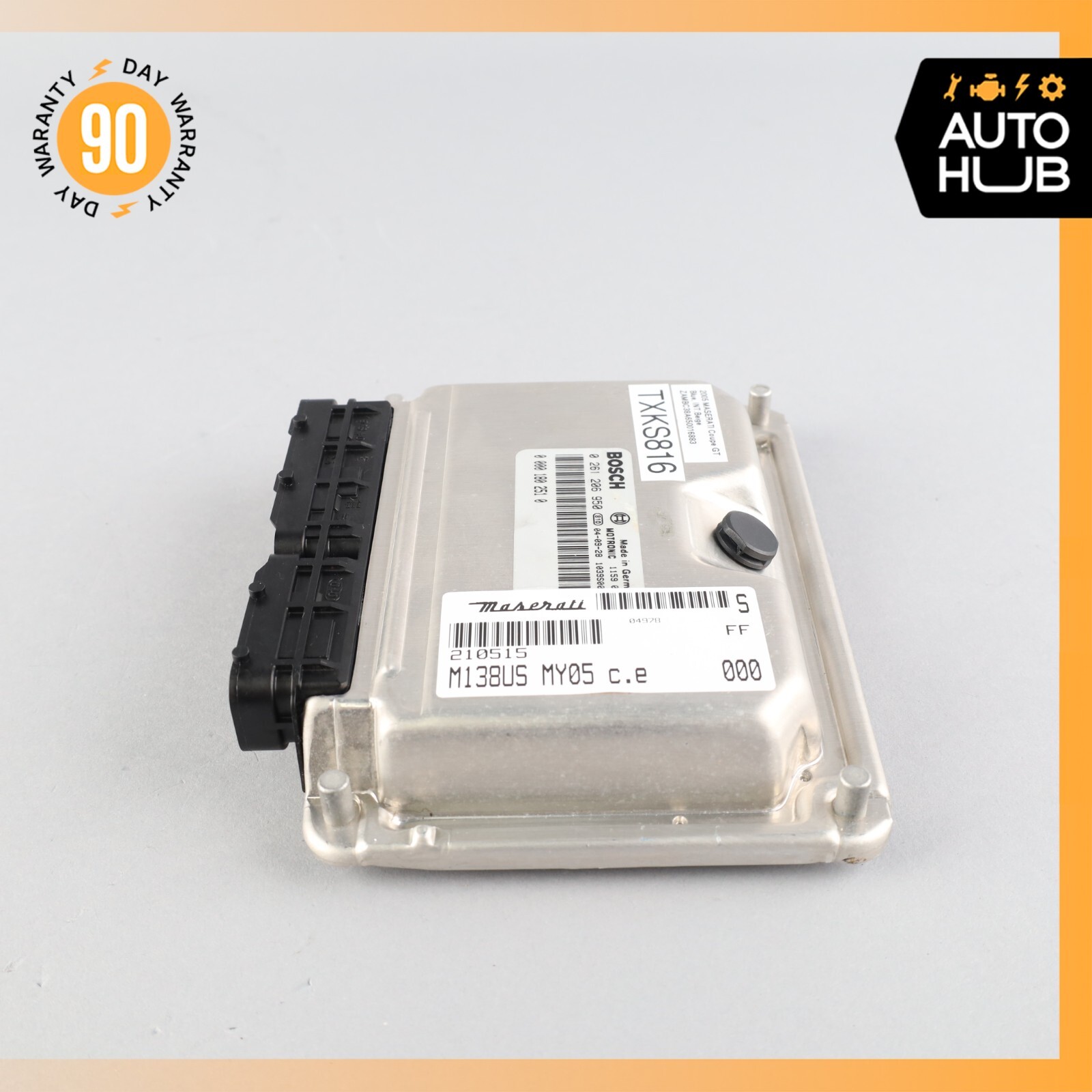 05-07 Maserati M138 4200 Coupe GT 4.2L ECU Engine Control Module Unit OEM 67k