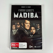 Madiba (DVD 2017 2 discs) Nelson Mandela miniseries Laurence Fishburne Region 4