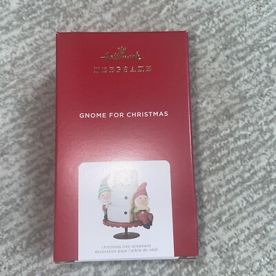 Brand NEW Hallmark Keepsake 2021 Gnome For Christmas 1st In Series Ornament