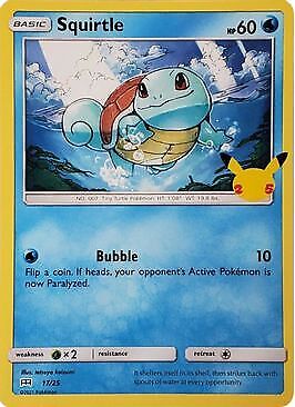 McDonalds Pokemon 25th Anniversary - Choose your card! All Cards Available!