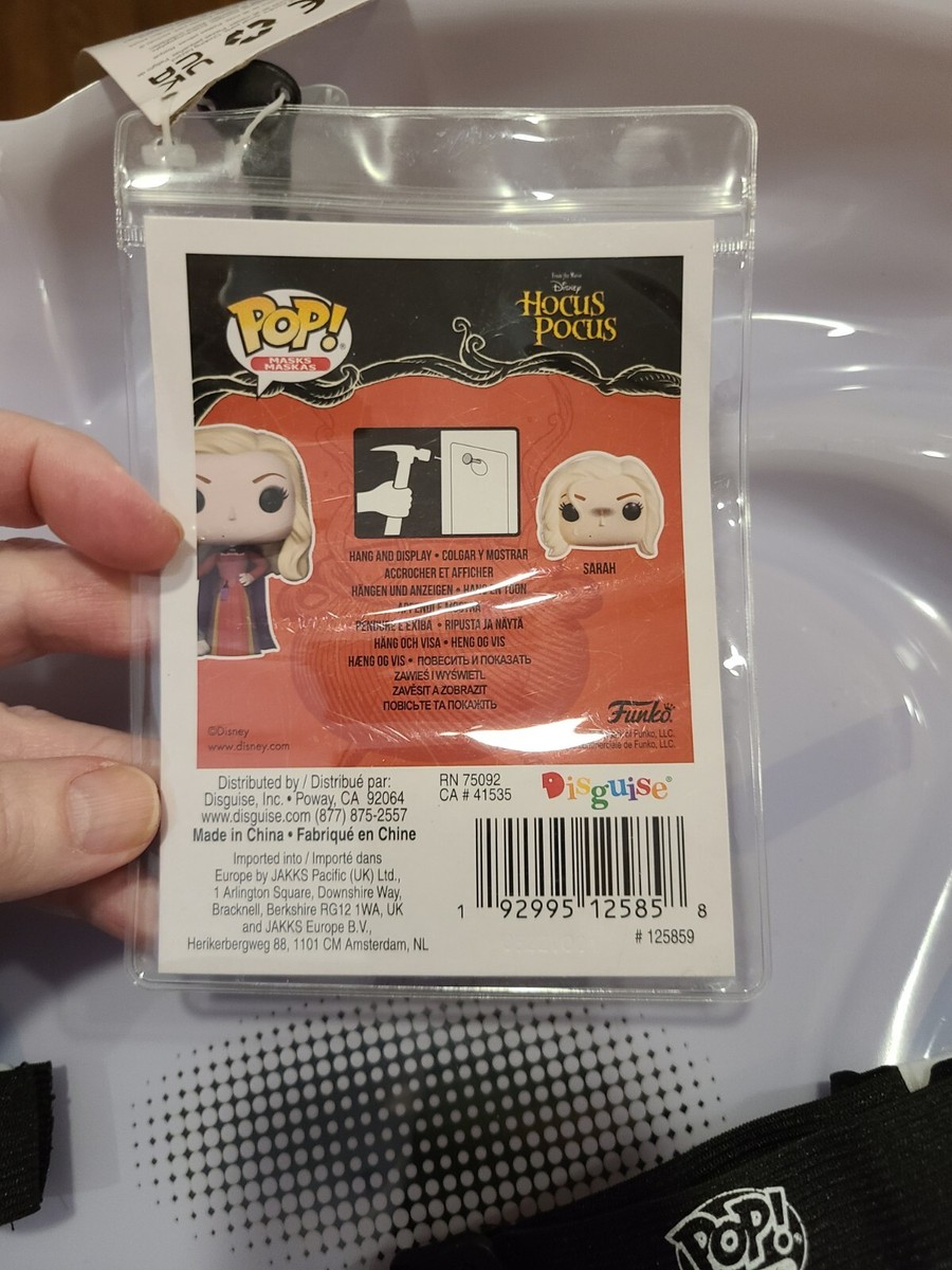 Disney Funko POP Hocus Pocus Sanderson Sisters SARAH Oversize Mask