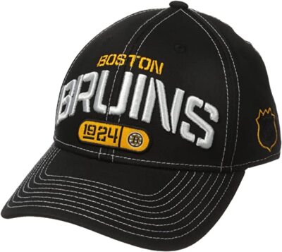 NHL Boston Bruins Reebok Adult Structured Adjustable Fit Cap Hat Beanie NEW!