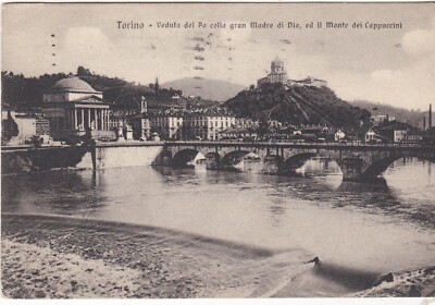 Turin, Italien - Postkarte 1923